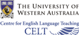Logo: University of Western Australia – Centre for English Language Teaching (CELT)