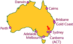 Mapa: Ubicación de Macquarie University campus