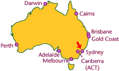 Mapa: Ubicación de UNSW Institute of Languages campus