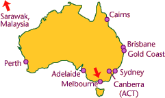 Mapa: Ubicación de Swinburne University of Technology